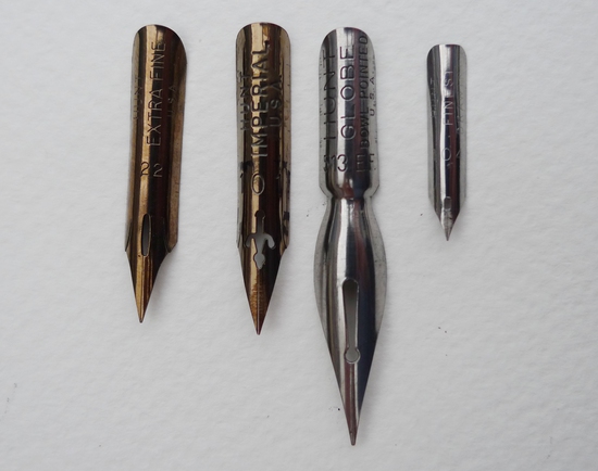 Speedball Hunt Bowl Pointed Dip Pen Nibs